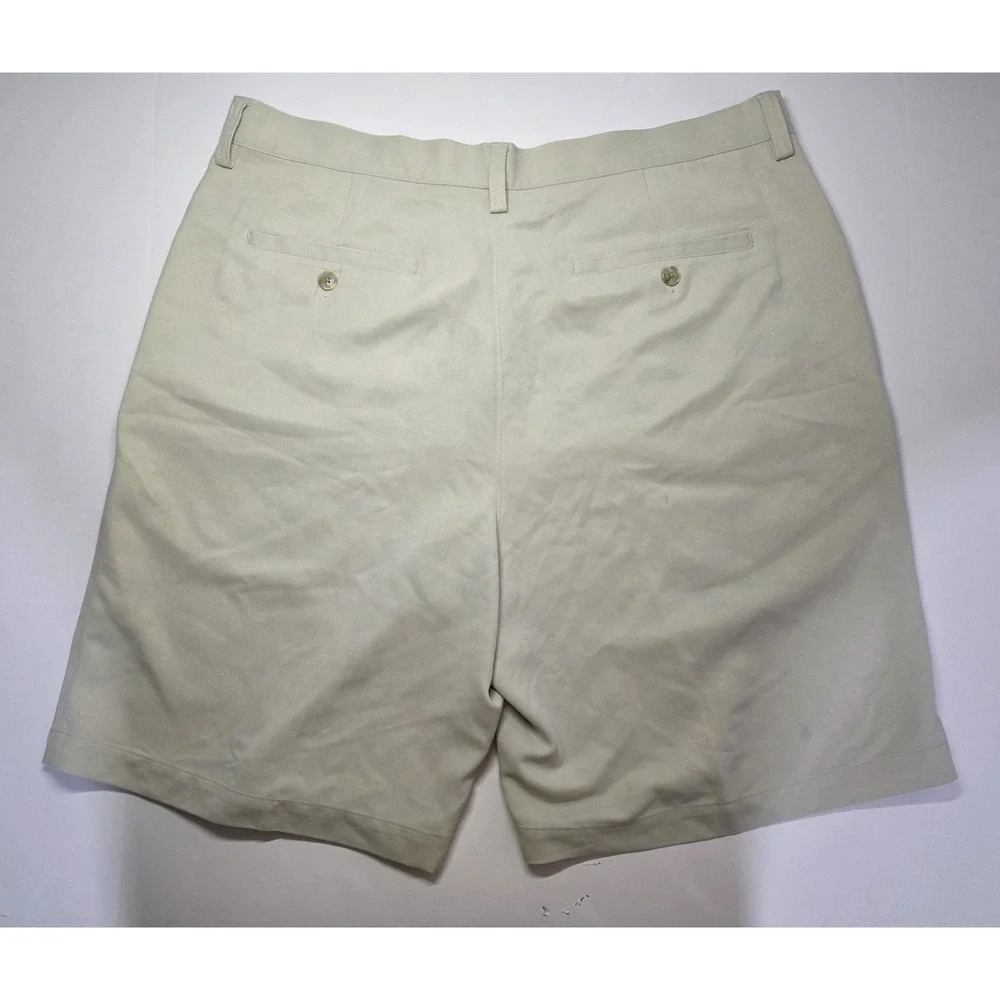 Tommy Bahama Mens Size 36 100% Silk‎ Beige Chino Short